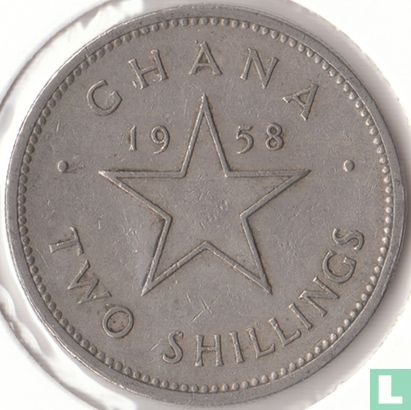 Ghana 2 shillings 1958 - Afbeelding 1