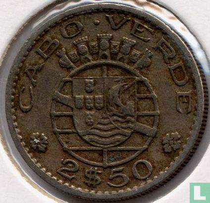 Cape Verde 2½ escudos 1967 - Image 2