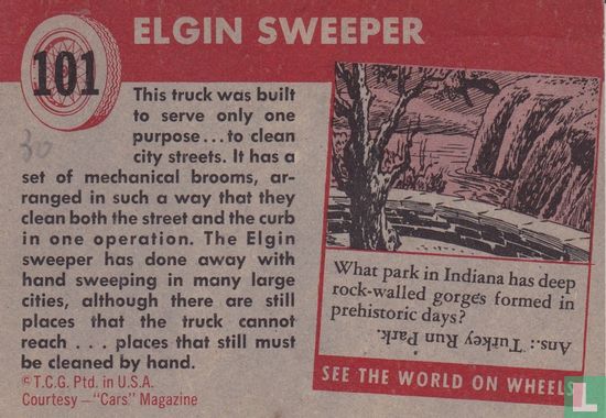 Elgin sweeper truck - Image 2