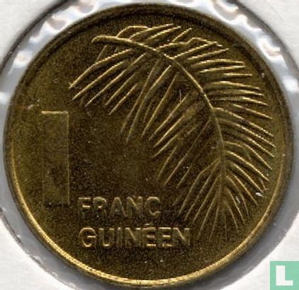 Guinea 1 franc 1985 - Image 2