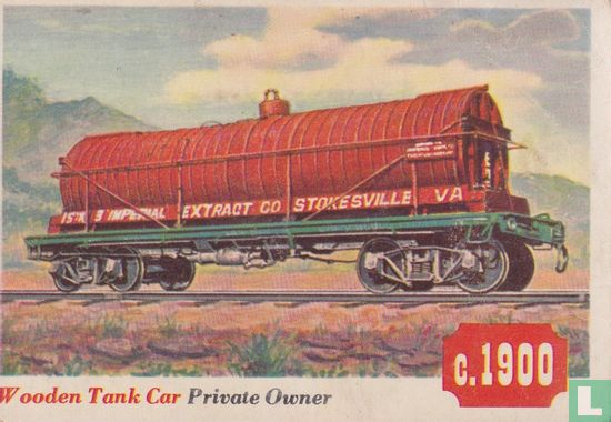 Wooden Tank Car, Private Owner - Image 1