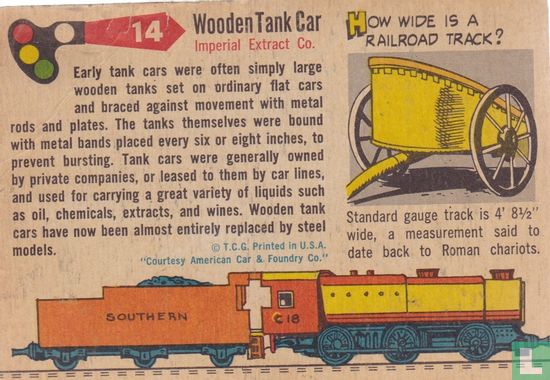 Wooden Tank Car, Private Owner - Afbeelding 2