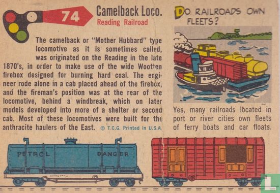 Wootten Camelback Loco, Reading RR - Image 2