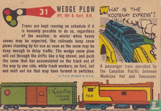 Wedge Snow Plow, New Haven Railroad - Image 2