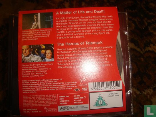 A Matter of Life and Death + The Heroes of Telemark - Image 2