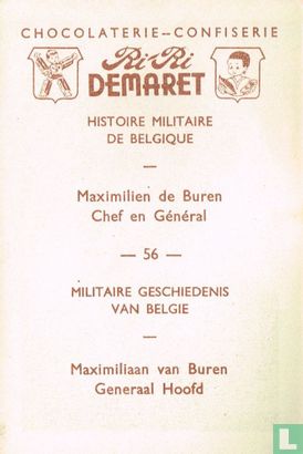 Maximiliaan van Buren, Generaal Hoofd. - Image 2