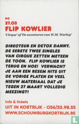 Flip Kowlier 'Cirque' of 'De avonturen van W.M. Warlop' - Afbeelding 2