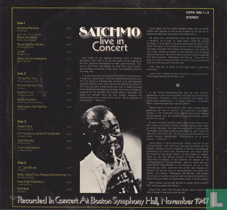 Satchmo live in concert Louis Armstrong and the All Stars - Image 2