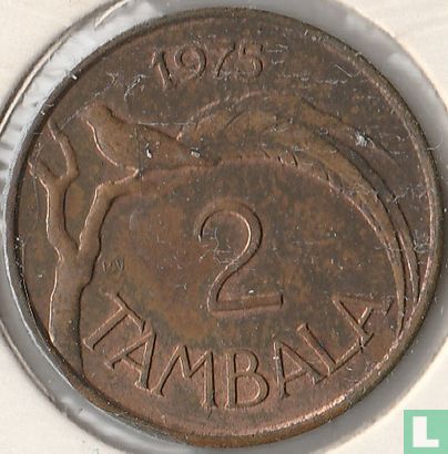 Malawi 2 tambala 1975 - Image 1
