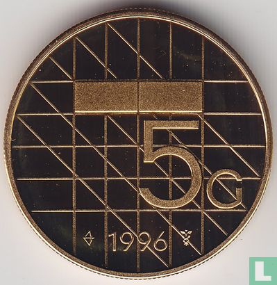 Niederlande 5 Gulden 1996 (PP) - Bild 1