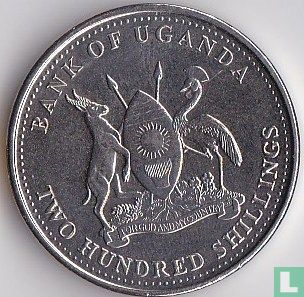 Uganda 200 shillings 2012 - Image 2