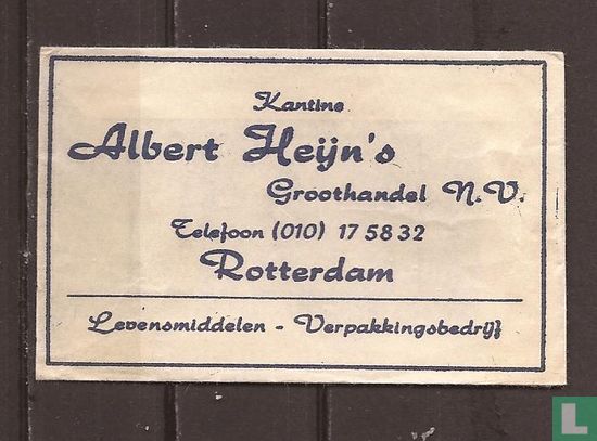 Kantine Albert Heijn's - Afbeelding 1