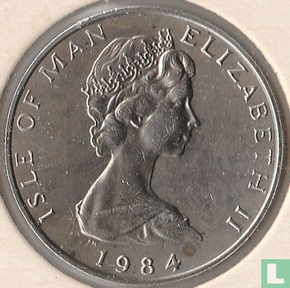 Insel Man 5 Pence 1984 "Quincentenary of the College of Arms" - Bild 1
