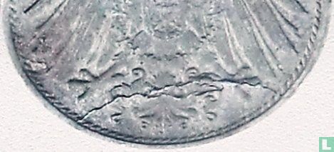 Duitse Rijk 10 pfennig 1922 (zonder muntteken - misslag) - Afbeelding 3