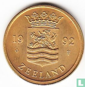 Legpenning Rijksmunt 1992 "Zeeland" - Afbeelding 1