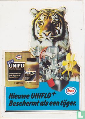 Esso Nieuwe UNIFLO+ Beschermt als een tijger.