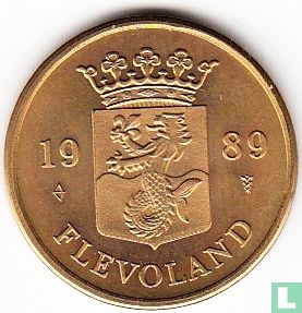 Legpenning Rijksmunt 1989 "Flevoland" - Afbeelding 1