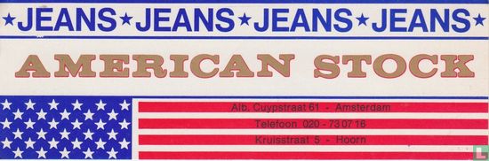 American stock jeans
