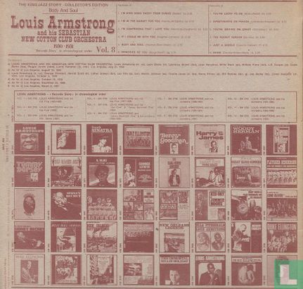 Body and Soul Louis Armstrong and his Sebastian New cotton Club Orchestra 1930-1931  - Bild 2