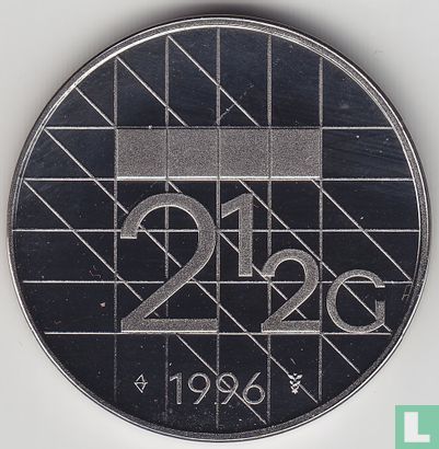 Nederland 2½ gulden 1996 (PROOF) - Afbeelding 1