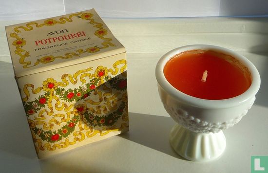 Potpourri fragrance candle