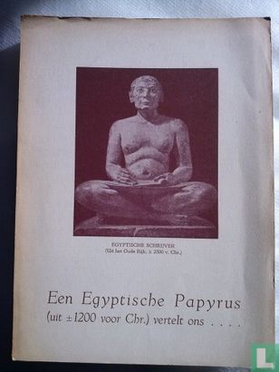 Een Egyptische papyrus - Image 1