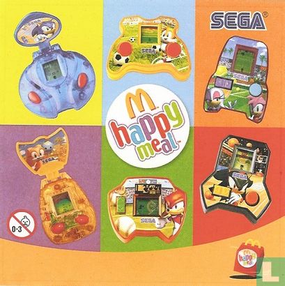 Sega/McDonald's Mini Game Cream Flower Catch - Image 2