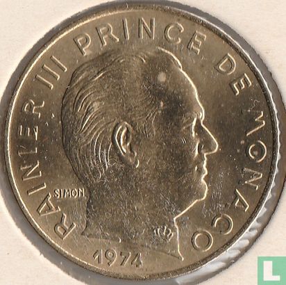 Monaco 20 centimes 1974 - Afbeelding 1