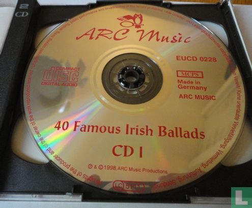 40 Famous Irish Ballads - Image 3