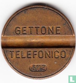 Gettone Telefonico 6112 (geen muntteken) - Afbeelding 1