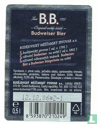 Budweiser Bier 1795 - Image 2