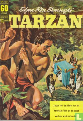 Tarzan redt de prinses van het 'verborgen volk' uit de handen van haar wrede ontvoerders! - Afbeelding 1