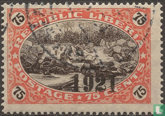 St. Paul's River with overprint