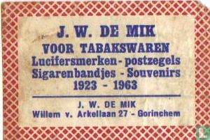 J.W. de Mik voor tabakswaren