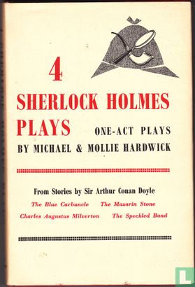 4 Sherlock Holmes Plays - Afbeelding 1