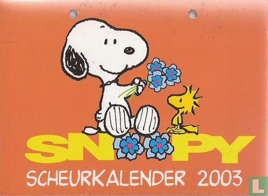 Snoopy scheurkalender 2003 - Image 1