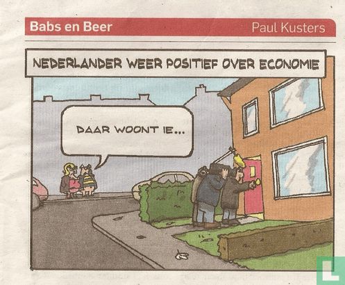 Babs en Beer [Nederlander weer positief over economie] - Afbeelding 1