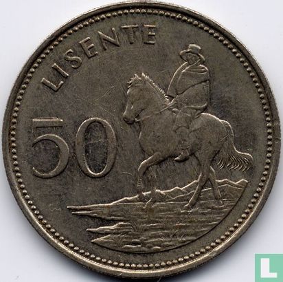 Lesotho 50 Lisente 1983 - Bild 2