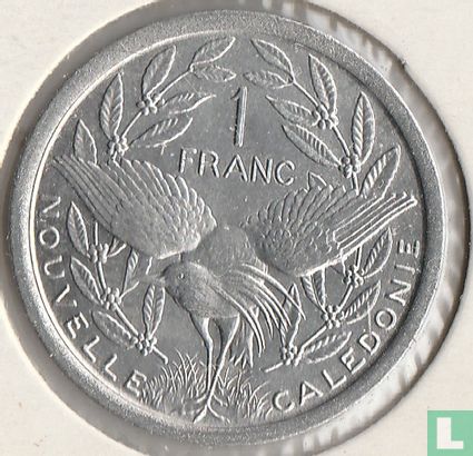 New Caledonia 1 franc 1973 - Image 2