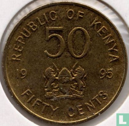 Kenia 50 cents 1995 - Afbeelding 1
