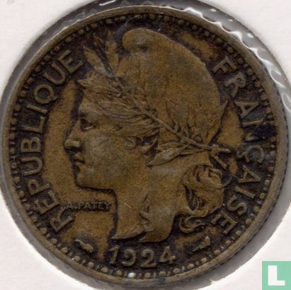 Cameroun 1 franc 1924 - Image 1