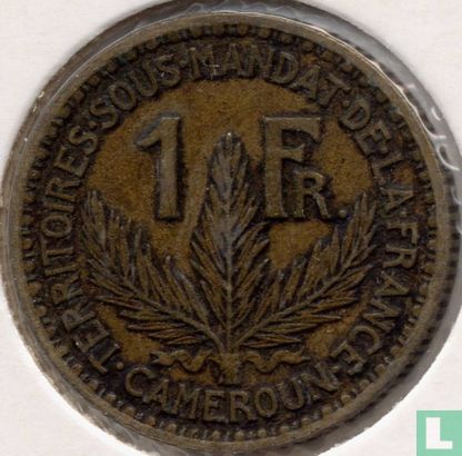 Kameroen 1 franc 1924 - Afbeelding 2