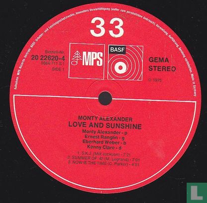 Love and sunshine: Monty Alexander in concert  - Afbeelding 3