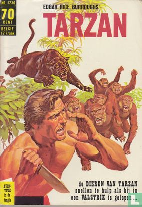 De dieren van Tarzan snellen te hulp als hij in een valstrik is gelopen...  - Afbeelding 1