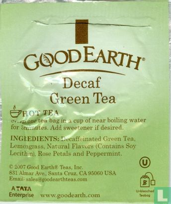 Decaf Green Tea Lemongrass  - Bild 2