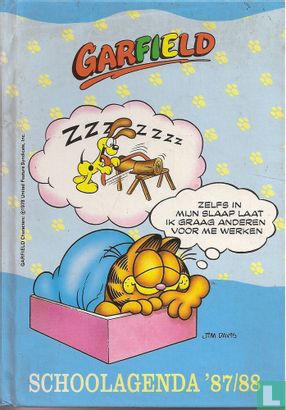 Garfield schoolagenda '87/88 - Image 1