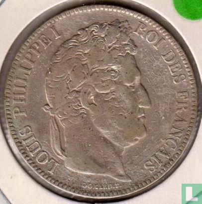 France 5 francs 1843 (B) - Image 2