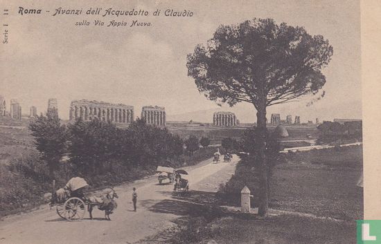 Roma - Avanzi dell' Acquedotto di Claudio  - Afbeelding 1