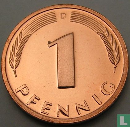 Allemagne 1 pfennig 2001 (D) - Image 2