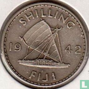 Fidji 1 shilling 1942 - Image 1
